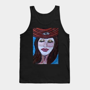 The Third Eye Mug, Notebook, Pillow Tank Top